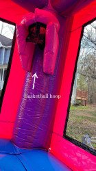 VideoCapture 20230129 192221 1675038299 Cotton Candy XL Bounce House with Slide (Wet or Dry)