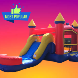 All Star XL Bounce House with Slide (Wet or Dry) - Bouncin' Baye ...