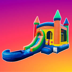 Pogo (Wet or Dry) Bounce House with Slide