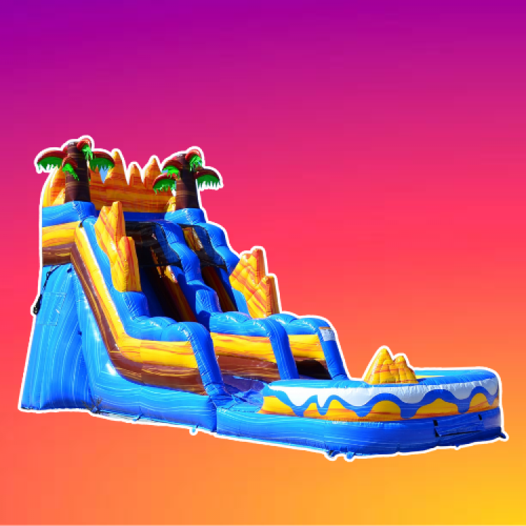 Tropical Paradise (Wet or Dry) Slide 15ft