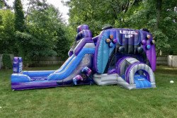 Level20Up 1706216919 Level Up XL Bounce House with Slide (Wet or Dry)