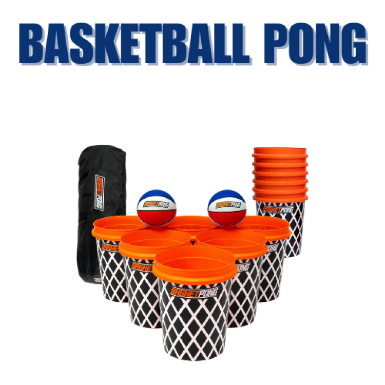 Basketball Pong Yard Game