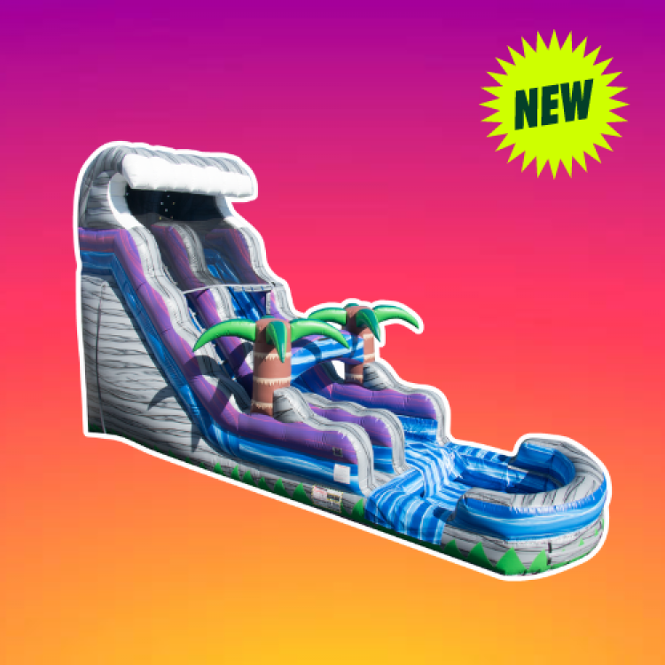 Purple Crush Water Slide (Wet or Dry) 18ft