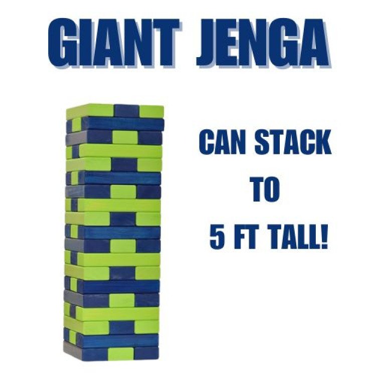 Giant Jenga Yard Game