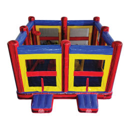 5 in 120Fun20Square 1734059174 Volleyball/ Jousting XXL Bounce House Square