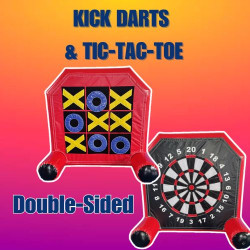 Kick20Darts20Side202 1734058433 Kick Darts/ Tic-Tac-Toe Double-Sided Game