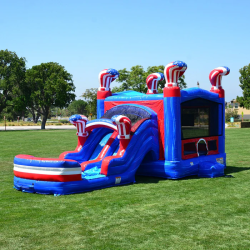 Stars20and20Stripes 1738792333 Stars and Stripes Bounce House with Slide