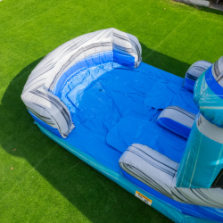 True20Blue20pool 1738804385 True Blue Bounce House with Slide Combo