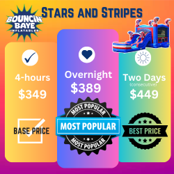 3 Tier20Pricing20Visual2015 1765217667 Stars and Stripes Bounce House with Slide (Wet or Dry)