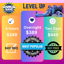 3 Tier20Pricing20Visual207 1765214469 Level Up XL Bounce House with Slide (Wet or Dry)