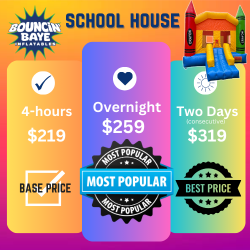 School20House203 Tier20Pricing20Visual 1765217311 School House Bounce House (Dry Use Only)